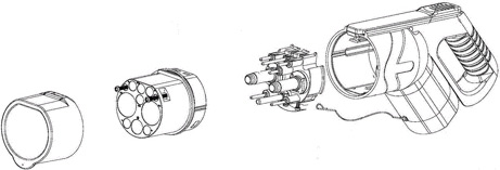 充電槍外殼及插頭 充電槍外殼及插頭